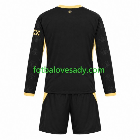 Manchester City Děti Fotbalový dres Venkovní 2026-2027 Dlouhý rukáv