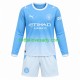 Manchester City Děti Fotbalový dres Domácí 2026-2027 Dlouhý rukáv