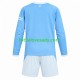 Manchester City Děti Fotbalový dres Domácí 2026-2027 Dlouhý rukáv