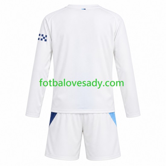 Manchester City Děti Fotbalový dres Třetí 2026-2027 Dlouhý rukáv