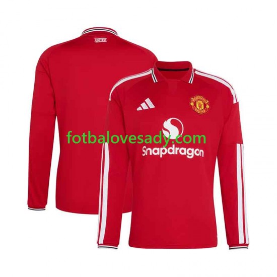 Manchester United Muži Fotbalový dres Domácí 2026-2027 Dlouhý rukáv