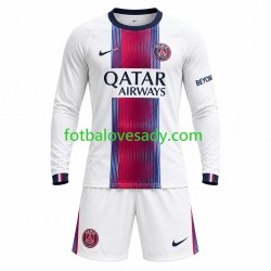 Paris Saint-Germain Děti Fotbalový dres Venkovní 2026-2027 Dlouhý rukáv