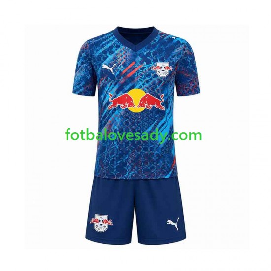 RB Leipzig Děti Fotbalový dres Třetí 2026-2027 Krátký rukáv
