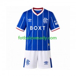 Rangers Děti Fotbalový dres Domácí 2026-2027 Krátký rukáv