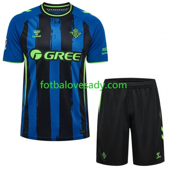 Real Betis Děti Fotbalový dres Třetí 2026-2027 Krátký rukáv
