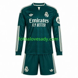 Real Madrid Děti Fotbalový dres Venkovní 2026-2027 Dlouhý rukáv