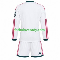 Real Madrid Děti Fotbalový dres Domácí 2026-2027 Dlouhý rukáv
