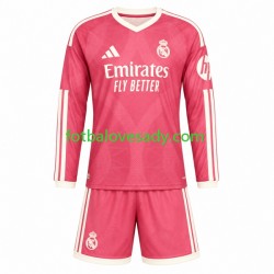 Real Madrid Děti Fotbalový dres Třetí 2026-2027 Dlouhý rukáv