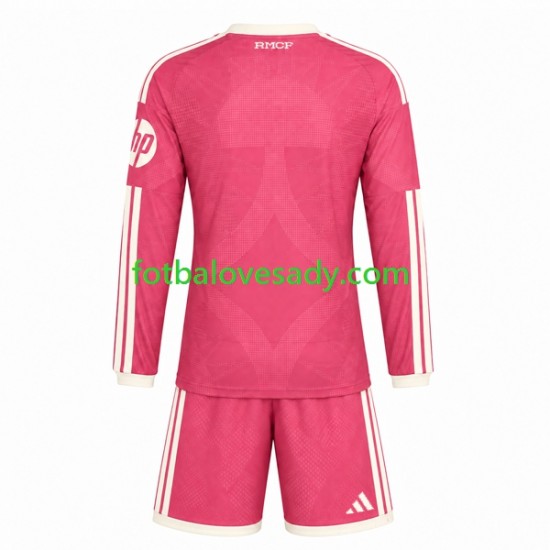 Real Madrid Děti Fotbalový dres Třetí 2026-2027 Dlouhý rukáv