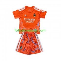 Real Madrid Brankář Děti Fotbalový dres Domácí 2026-2027 Krátký rukáv