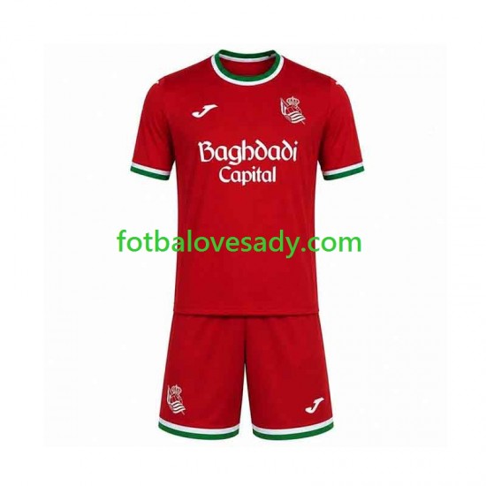 Real Sociedad Děti Fotbalový dres Třetí 2026-2027 Krátký rukáv