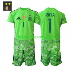 Španělsko Brankář David Raya 1 Děti Fotbalový dres Třetí 2026-2027 Krátký rukáv
