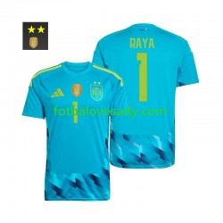 Španělsko Brankář David Raya 1 Muži Fotbalový dres Domácí 2026-2027 Krátký rukáv