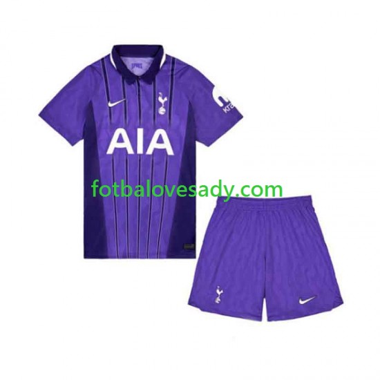 Tottenham Hotspur Děti Fotbalový dres Třetí 2026-2027 Krátký rukáv
