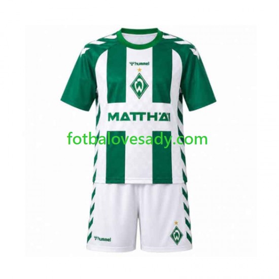 Werder Bremen Děti Fotbalový dres Domácí 2026-2027 Krátký rukáv