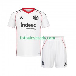 Eintracht Frankfurt Děti Fotbalový dres Venkovní 2025-2026 Krátký rukáv