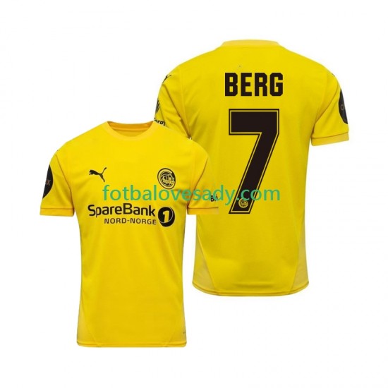 FK Bodø/Glimt Patrick Berg 7 2025 Muži Fotbalový dres Domácí Krátký rukáv