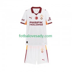 Galatasaray Děti Fotbalový dres Venkovní 2025-2026 Krátký rukáv