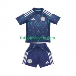 Leicester City Děti Fotbalový dres Venkovní 2025-2026 Krátký rukáv