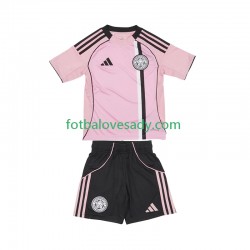 Leicester City Děti Fotbalový dres Třetí 2025-2026 Krátký rukáv