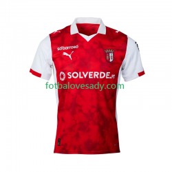 SC Braga Muži Fotbalový dres Domácí 2025-2026 Krátký rukáv