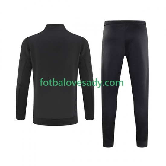 FC Bayern Mnichov Černá Tréninková Tepláková Souprava 2023-2024