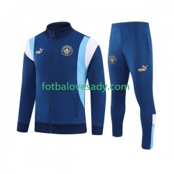 Manchester City Modrý Tréninková Tepláková Souprava 2023-2024