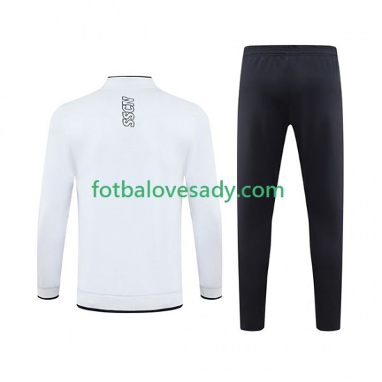 SSC Neapol Bílý Tréninková Tepláková Souprava 2023-2024