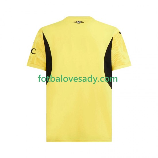 AC Milán Brankář Muži Fotbalový dres Venkovní 2024-2025 Krátký rukáv