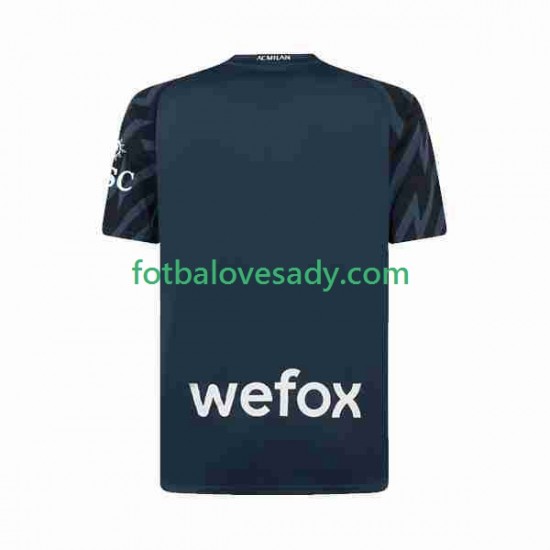 AC Milán Brankář Muži Fotbalový dres Třetí 2023-2024 Krátký rukáv