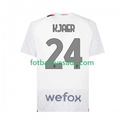AC Milán Simon Kjaer 24 Muži Fotbalový dres Venkovní 2023-2024 Krátký rukáv