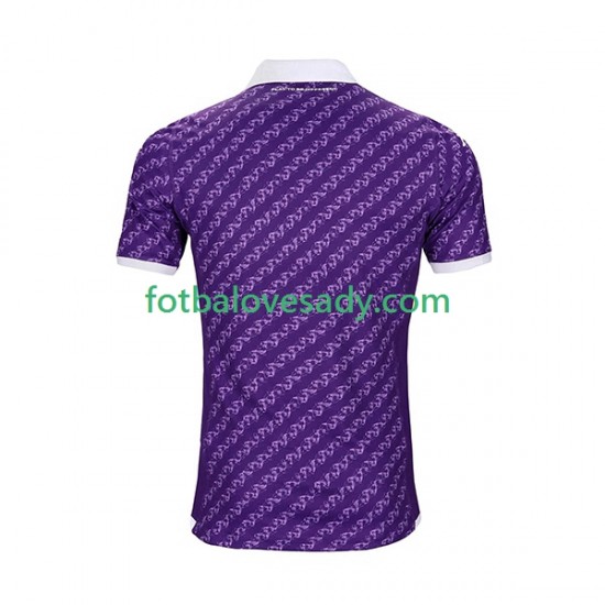 ACF Fiorentina Muži Fotbalový dres Domácí 2023-2024 Krátký rukáv
