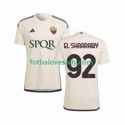 AS Řím El Shaarawy 92 Muži Fotbalový dres Venkovní 2023-2024 Krátký rukáv