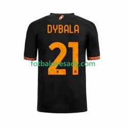 AS Řím Paulo Dybala 21 Muži Fotbalový dres Třetí 2023-2024 Krátký rukáv