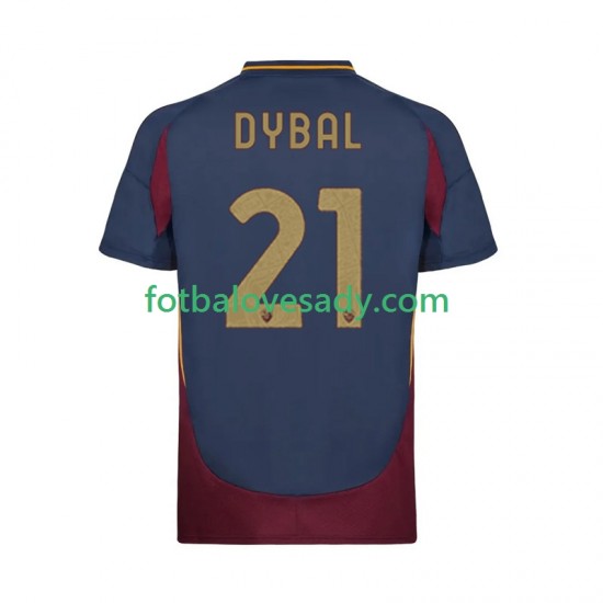 AS Řím Paulo Dybala 21 Muži Fotbalový dres Třetí 2024-2025 Krátký rukáv
