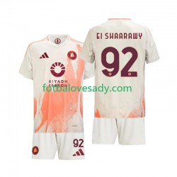 AS Řím Stephan El Shaarawy 92 Děti Fotbalový dres Venkovní 2024-2025 Krátký rukáv