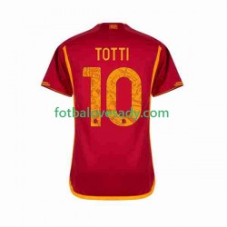 AS Řím Totti 10 Muži Fotbalový dres Domácí 2023-2024 Krátký rukáv