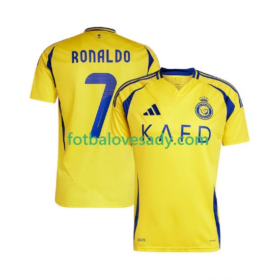 Al-Nassr Cristiano Ronaldo 7 Muži Fotbalový dres Domácí 2024-2025 Krátký rukáv