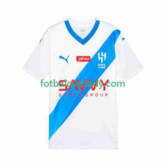 Al Hilal Muži Fotbalový dres Venkovní 2023-2024 Krátký rukáv