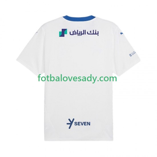 Al Hilal Muži Fotbalový dres Venkovní 2024-2025 Krátký rukáv