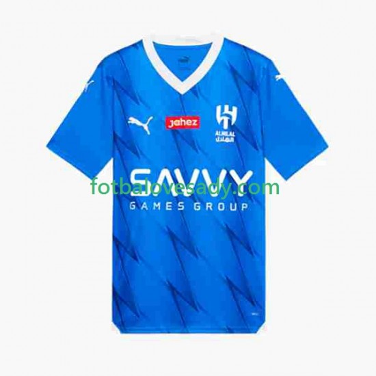 Al Hilal Muži Fotbalový dres Domácí 2023-2024 Krátký rukáv