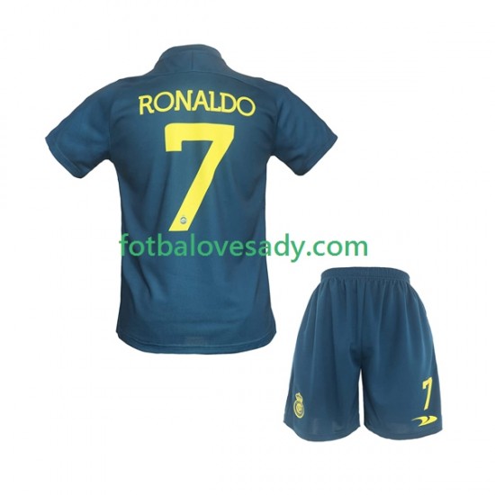 Al-Ittihad FC Ronlado 7 Děti Fotbalový dres Venkovní 2022-2023 Krátký rukáv