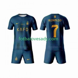 Al-Nassr Ronaldo 7 Děti Fotbalový dres Venkovní 2023-2024 Krátký rukáv