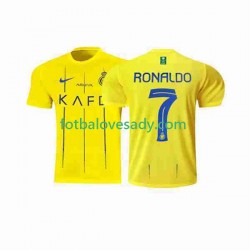 Al-Nassr Ronaldo 7 Muži Fotbalový dres Domácí 2023-2024 Krátký rukáv