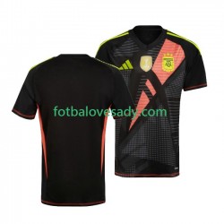 Argentina Brankář Copa America 2024 Muži Fotbalový dres Domácí Krátký rukáv