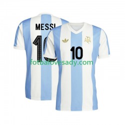 Argentina Lionel Messi 10 50 Anniversary Muži Fotbalový dres Domácí Krátký rukáv
