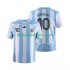 Argentina Retro Maradona 10 2006 Muži Fotbalový dres Domácí Krátký rukáv