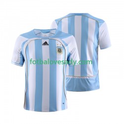 Argentina Retro 2006 Muži Fotbalový dres Domácí Krátký rukáv