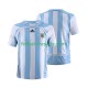 Argentina Retro 2006 Muži Fotbalový dres Domácí Krátký rukáv