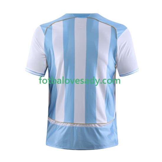 Argentina Retro 2006 Muži Fotbalový dres Domácí Krátký rukáv